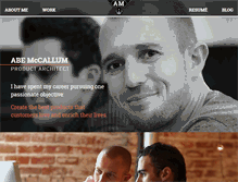 Tablet Screenshot of abemccallum.com